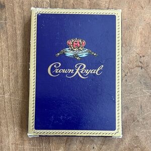 Crown Royal Playing Cards new box has a few dents